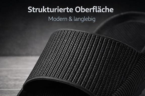 Relax Vital Wolken Slipper, schwarz, Größe 45, Polybag / Hang Tag