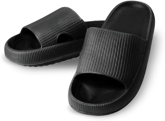 Relax Vital Wolken Slipper, schwarz, Größe 38, Polybag / Hang Tag