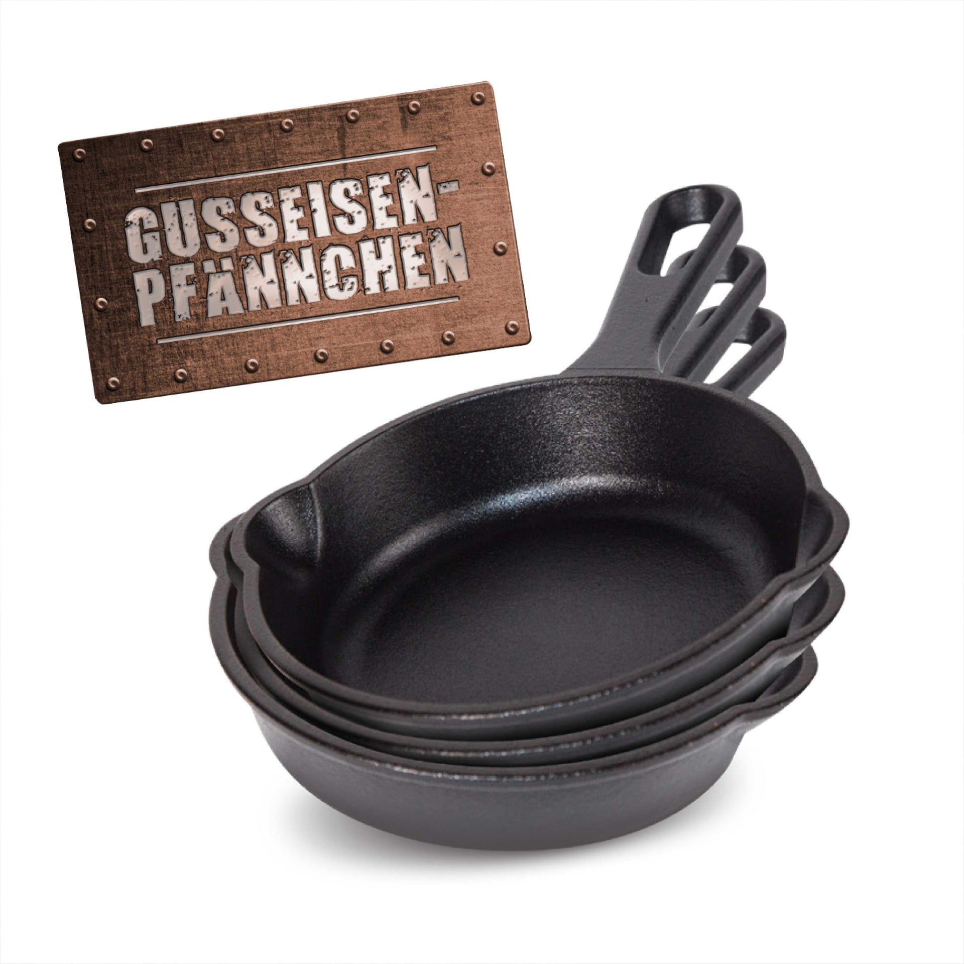 BBQ Boss Pfännchen 3er-Set
