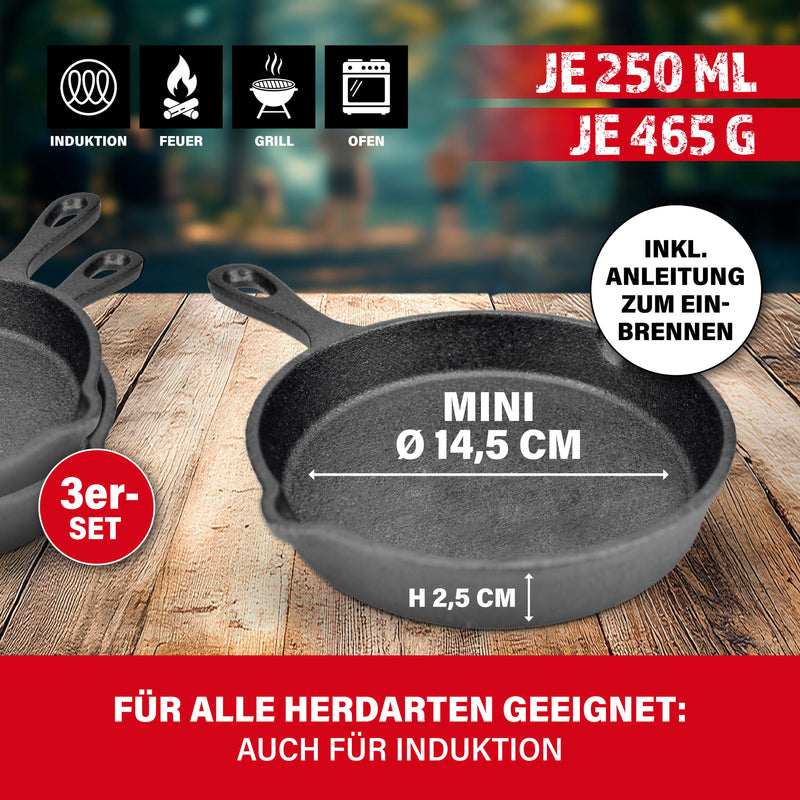 BBQ Boss Pfännchen 3er-Set-7