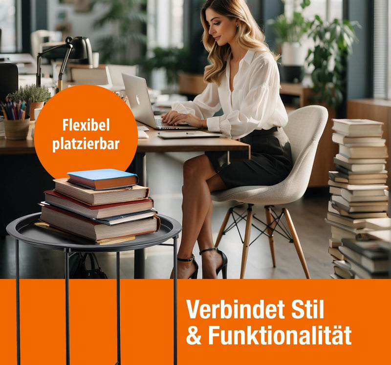 Beistelltisch klein, rund-5