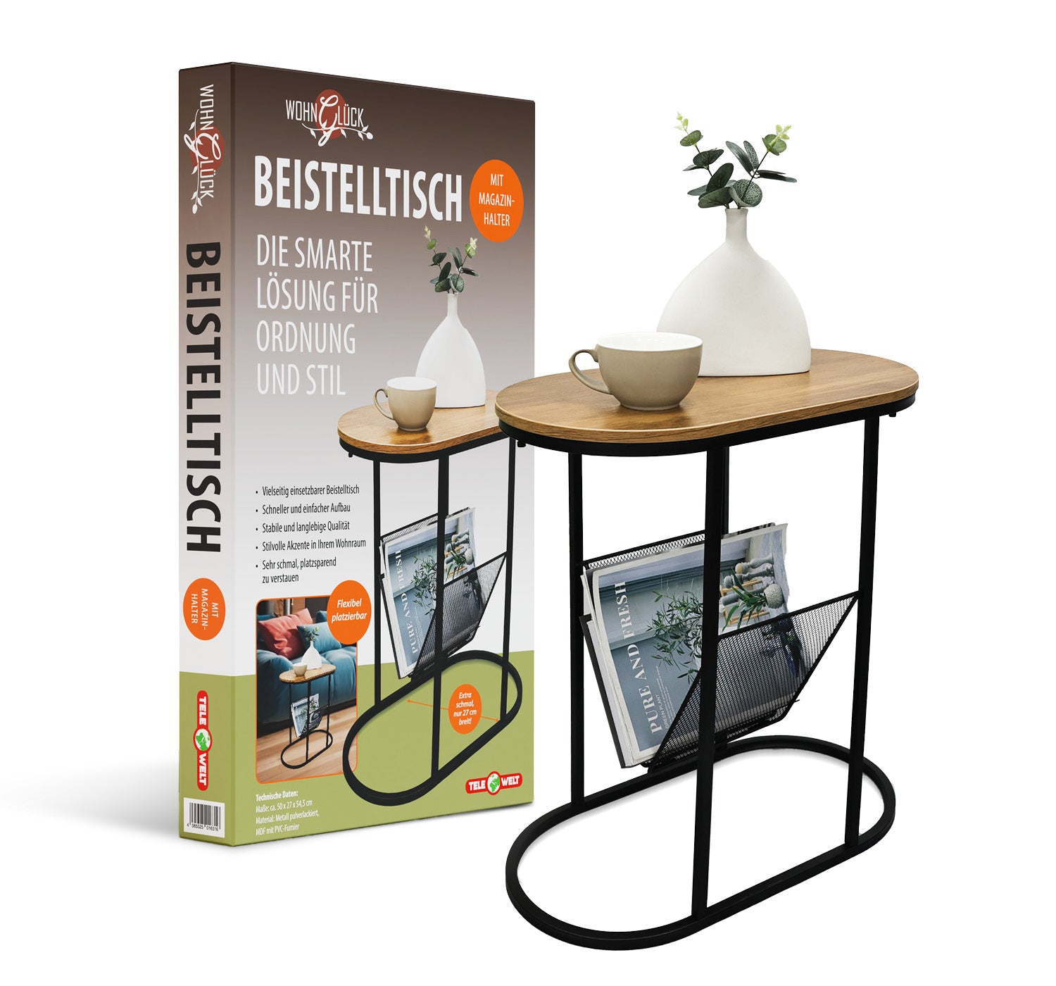 Beistelltisch oval-1