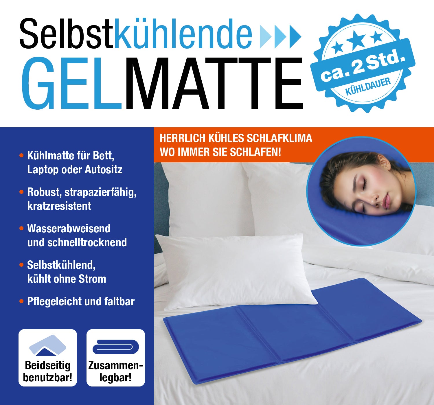 Best Cooler Selbstkühlende Gelmatte
