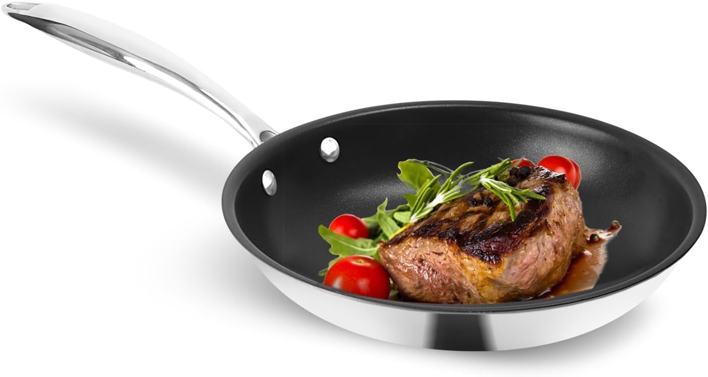 Ceraflon Elite-Pro Edelstahl Hybrid Pfanne 20 cm