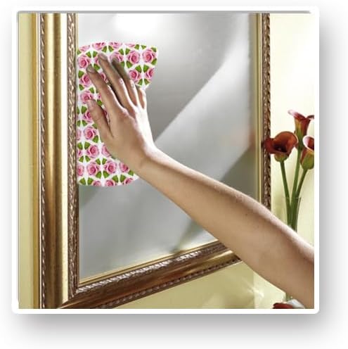 Clever Clean Mikrofaser Tücher 10er Set 30 x 30 cm (4 x Rose 3 x weiß 3 x rosa)-6