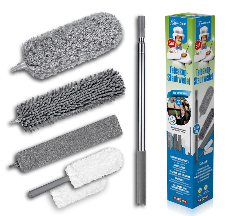 Clever Clean Teleskop-Staubwedel 5-tlg-1