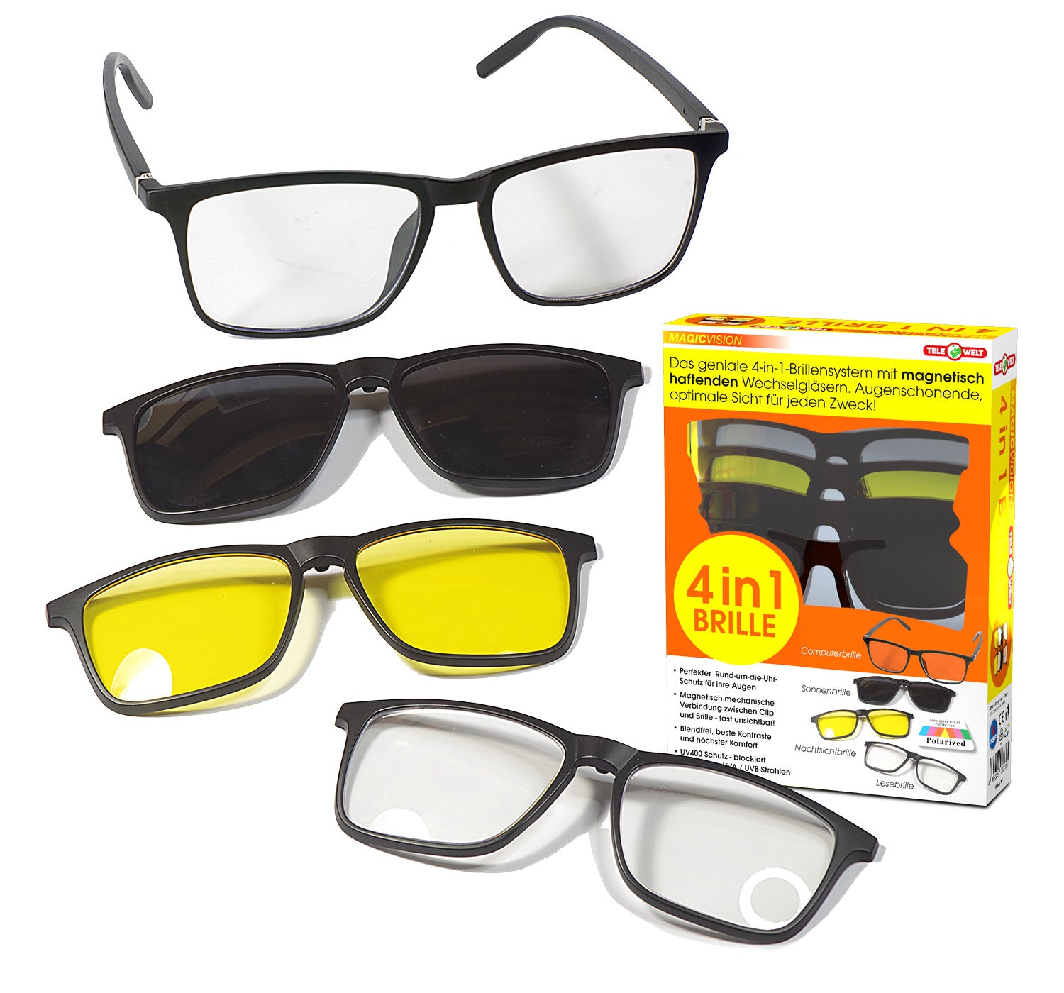 Magic Vision 4in1 Brille