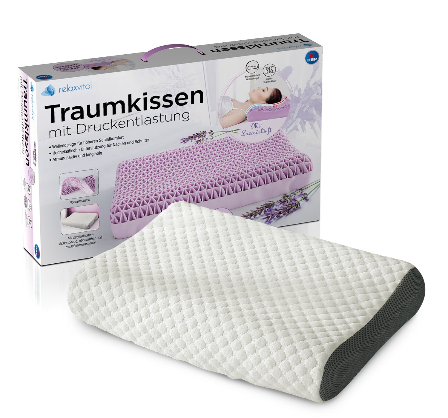 Relax Vital Traumkissen mit Druckentlastung