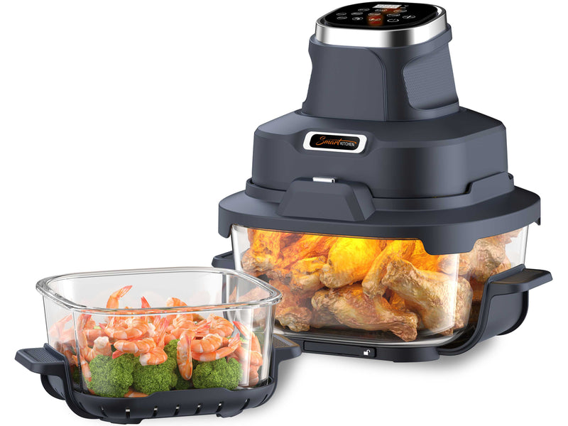 Smart Kitchen 4 in 1 Glass Air Cooker-1