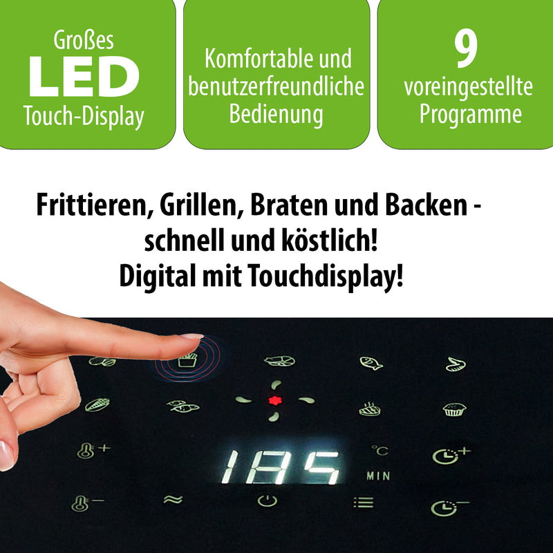 Smart Kitchen Heißluft-Fritteuse – Bild 3