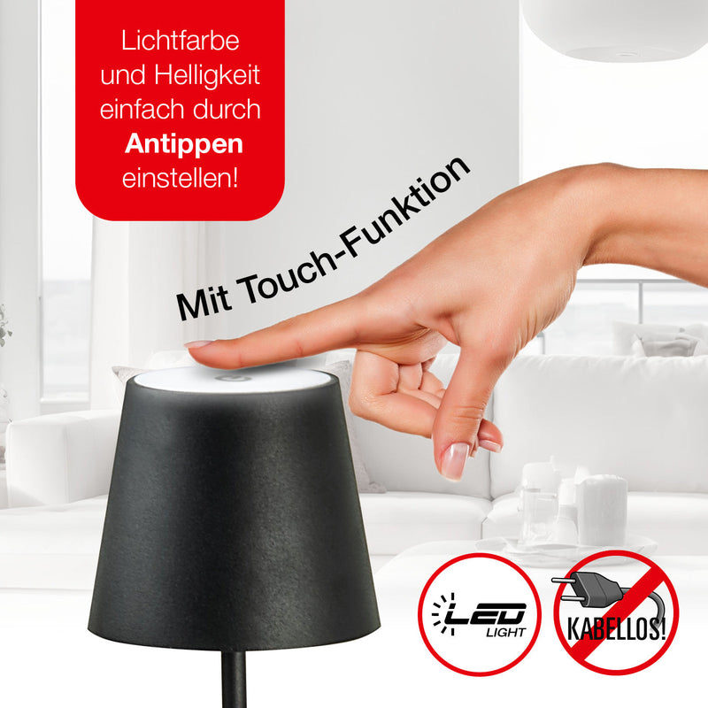 Taghell LED Tischleuchte Move – Bild 2