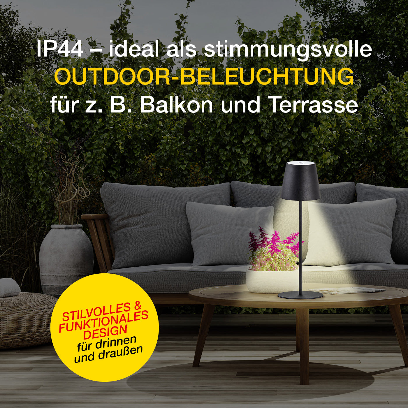Taghell LED Tischleuchte Move – Bild 6