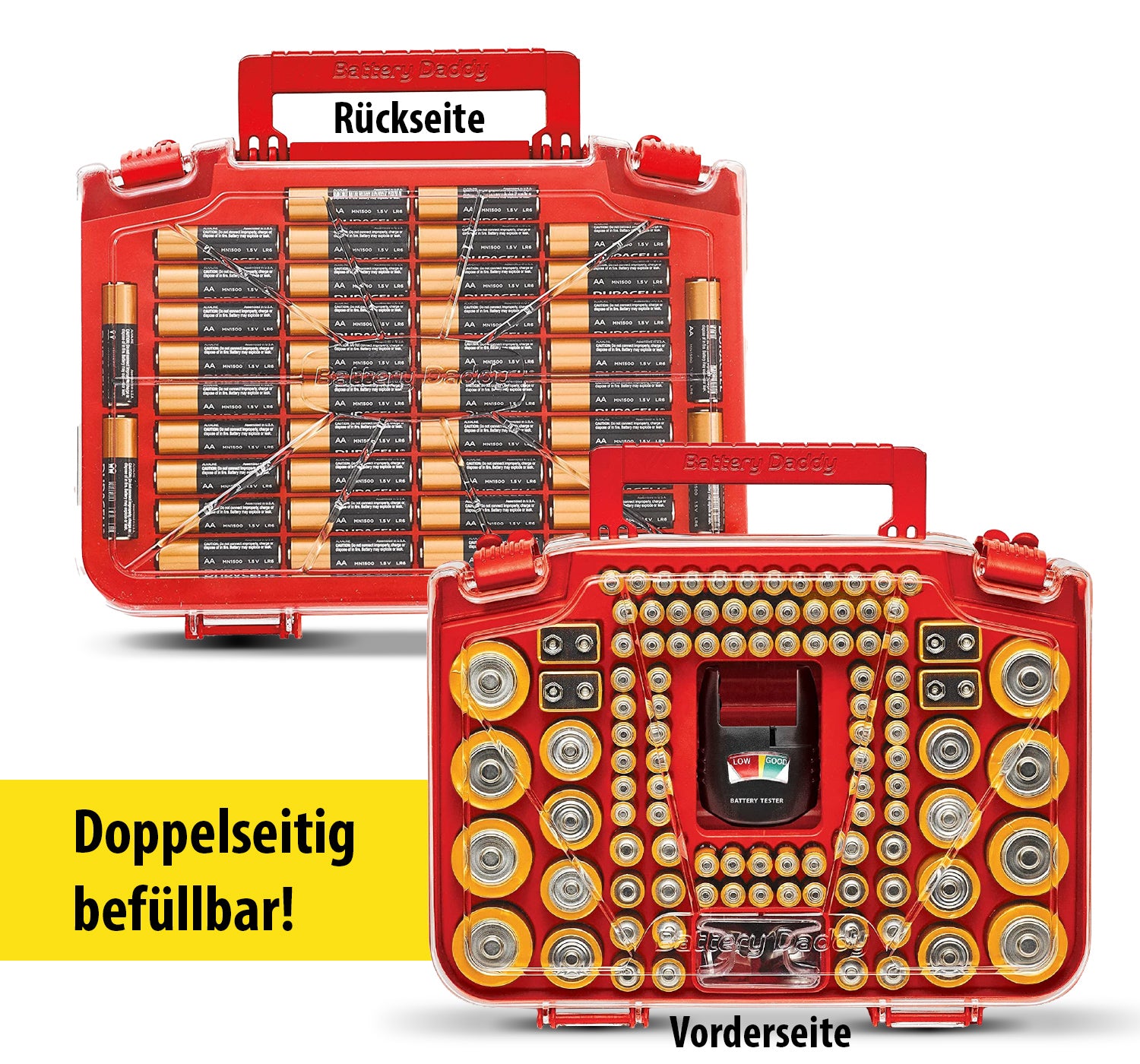 Telewelt Battery Daddy für 150 Batterien
