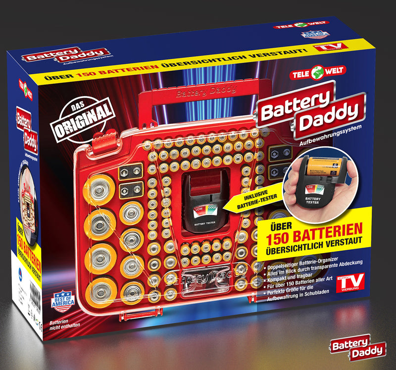Telewelt Battery Daddy für 150 Batterien-7